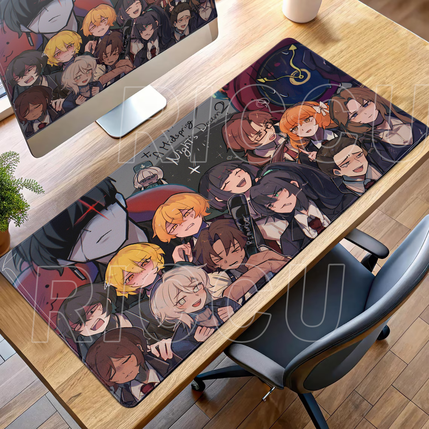XXL Game Desk Mat Limbus Compa - Esports Gaming Companies บทวิจารณ์และราคา