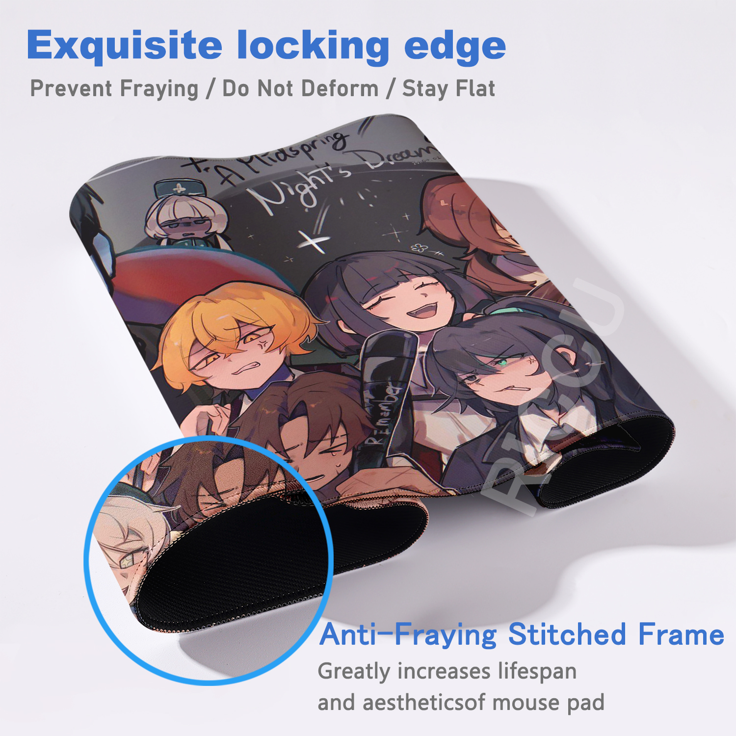 XXL Game Desk Mat Limbus Compa - Esports Gaming Companies บทวิจารณ์และราคา
