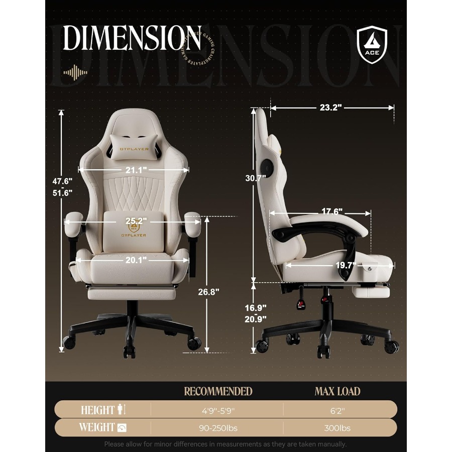 Gaming Chair with Bluetooth 5. - Rgb Gaming Chair บทวิจารณ์และราคา