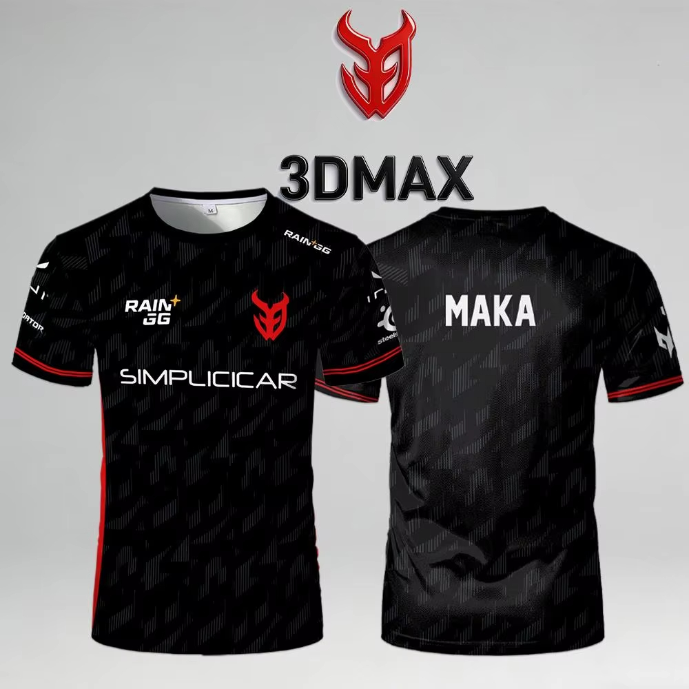 3DMAX Esports MAKA Player Jers - Esports Gaming Team Logo บทวิจารณ์และราคา