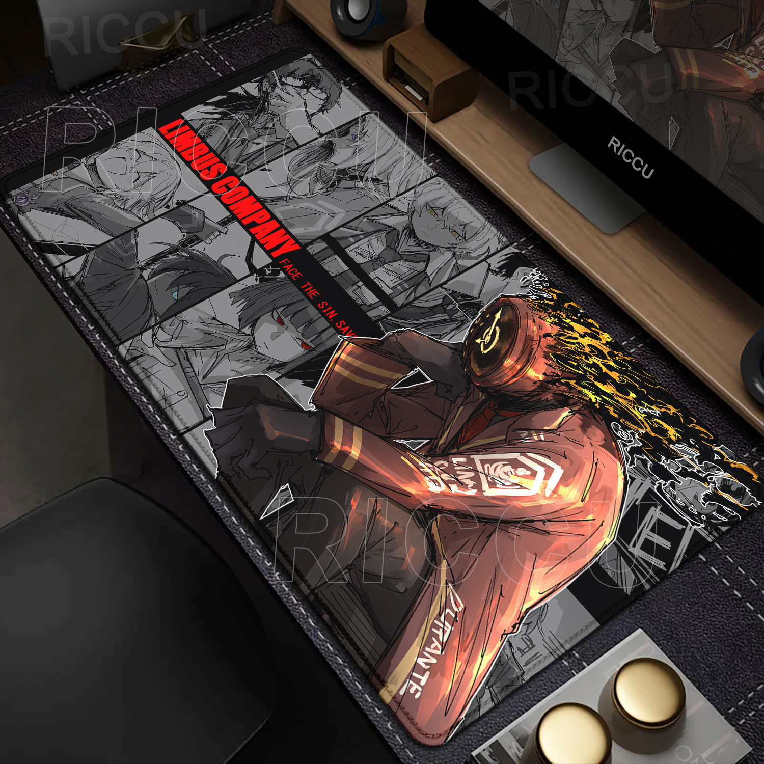 Gaming Mouse Pad Limbus Compan - Esports Gaming Companies บทวิจารณ์และราคา
