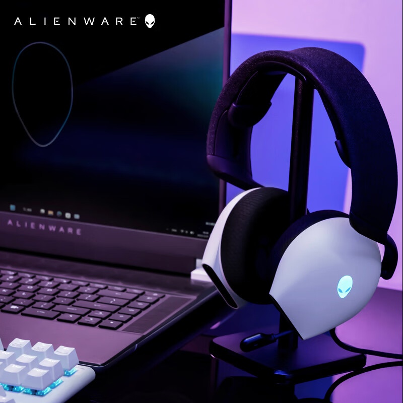 A Lienware AW520H Black/White  - Esports Gaming Headphones บทวิจารณ์และราคา