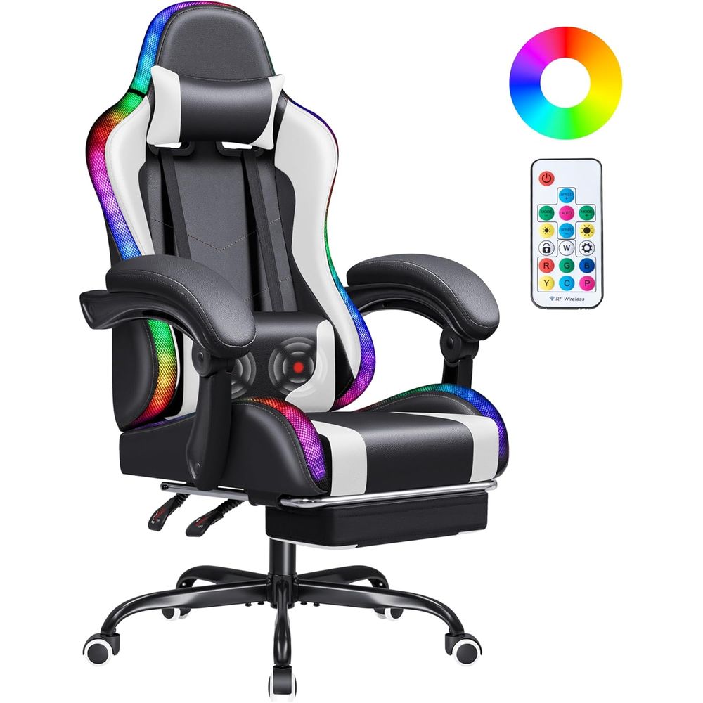 Ergonomic Swivel Gaming Chair  - Rgb Gaming Chair บทวิจารณ์และราคา