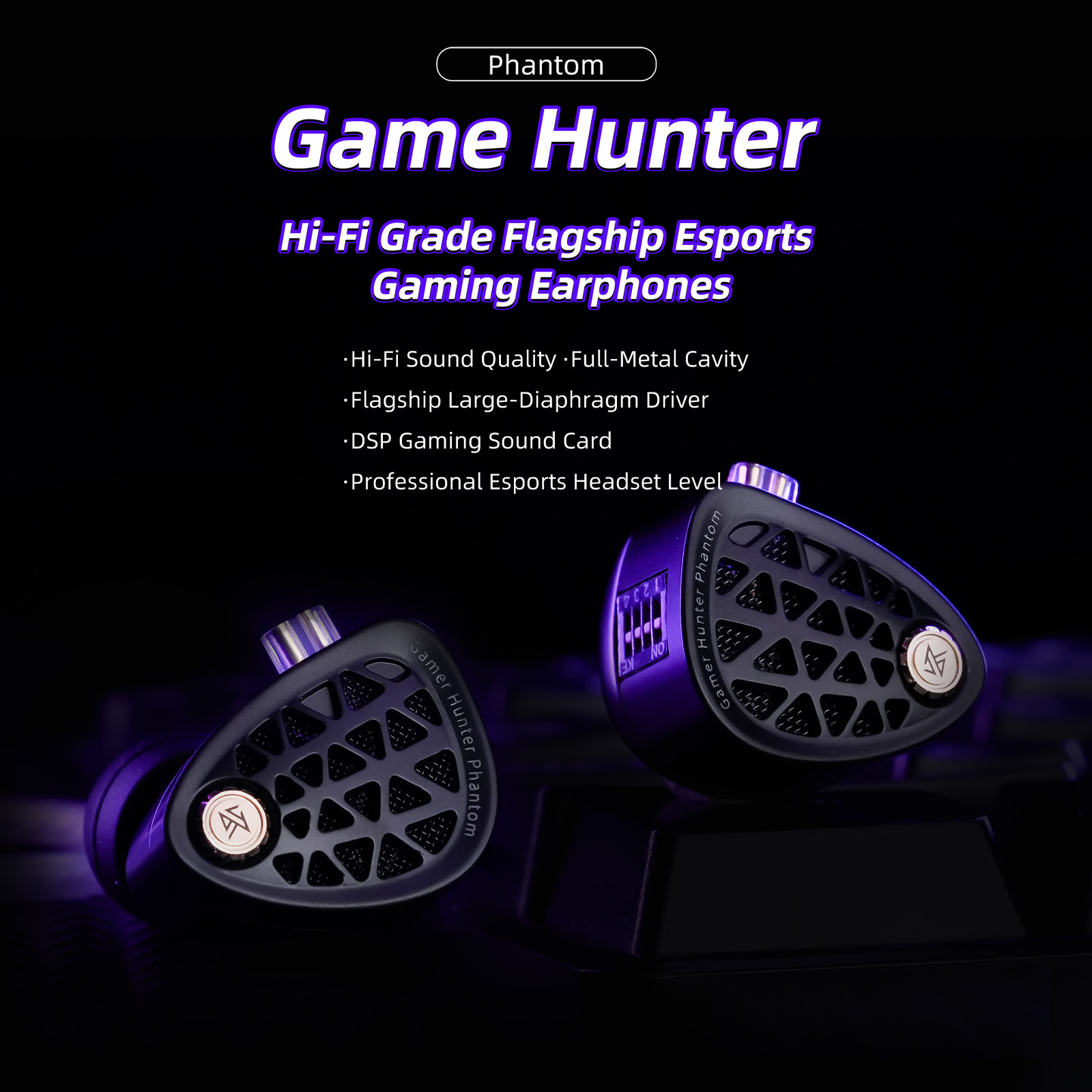 KZ Phantom HiFi Grade Flagship - Esports Gaming Headphones บทวิจารณ์และราคา