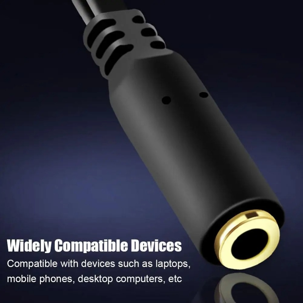 3.5mm Female to 2 Dual Male He - Esports Gaming Splitter บทวิจารณ์และราคา
