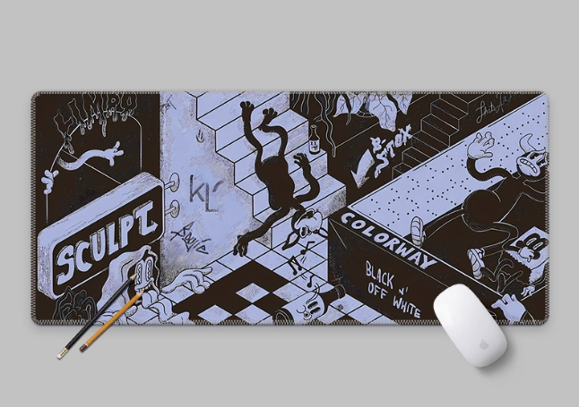 Rubber Tube Table Edition Mous - Esports Gaming Youtube บทวิจารณ์และราคา