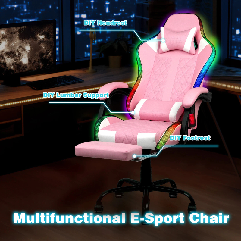 Wholesale Black Ergonomic Tabl - Rgb Gaming Chair บทวิจารณ์และราคา