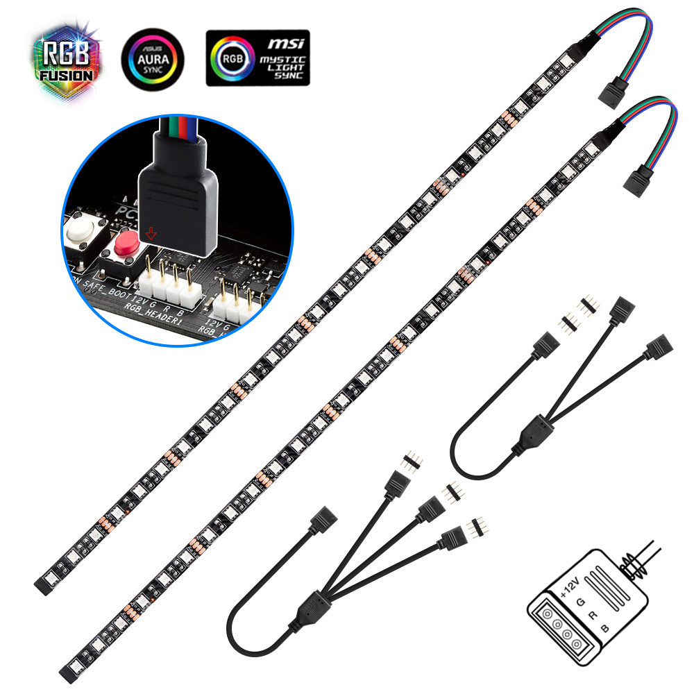 RGB Gaming LED Strip Light 1 t - Esports Gaming Splitter บทวิจารณ์และราคา