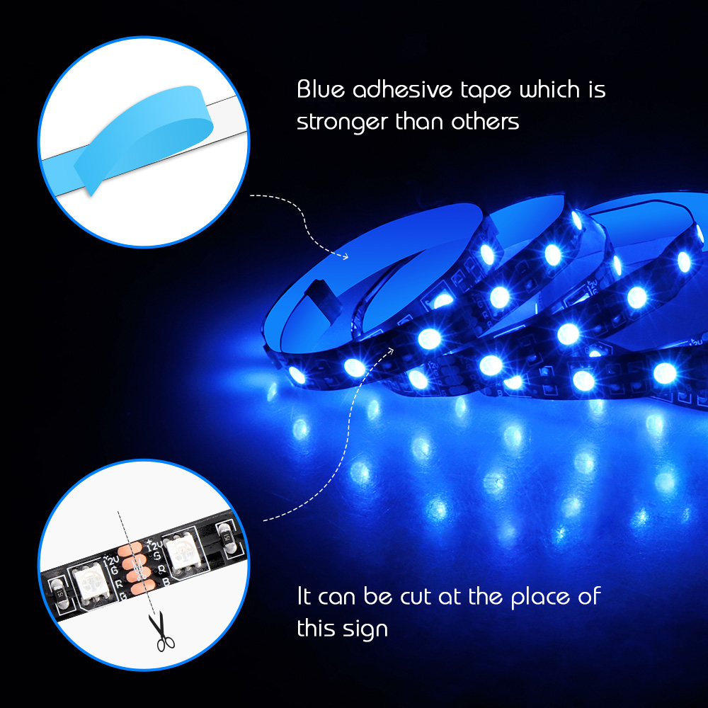 RGB Gaming LED Strip Light 1 t - Esports Gaming Splitter บทวิจารณ์และราคา