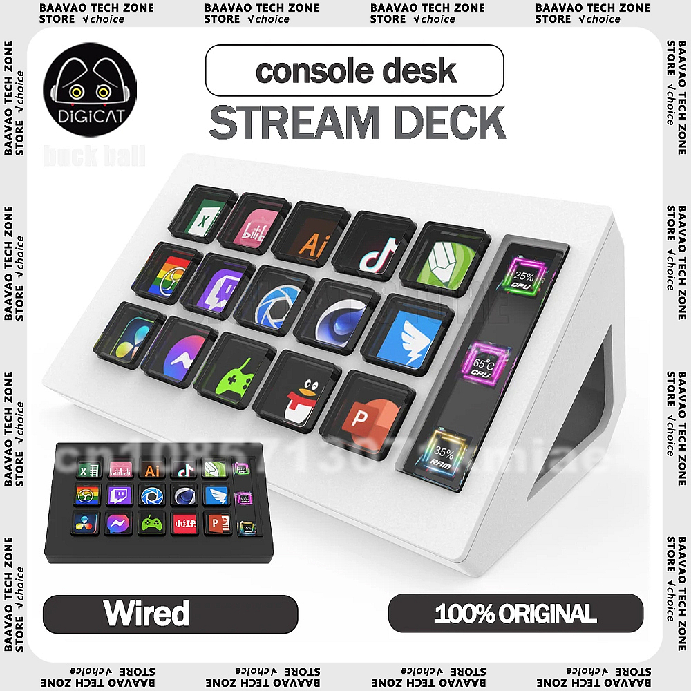 StreamDeck Mini Visual Keyboar - Elgato Stream Deck บทวิจารณ์และราคา