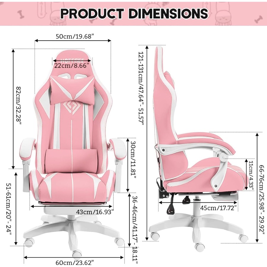 Gaming Chair with LED RGB Ligh - Rgb Gaming Chair บทวิจารณ์และราคา