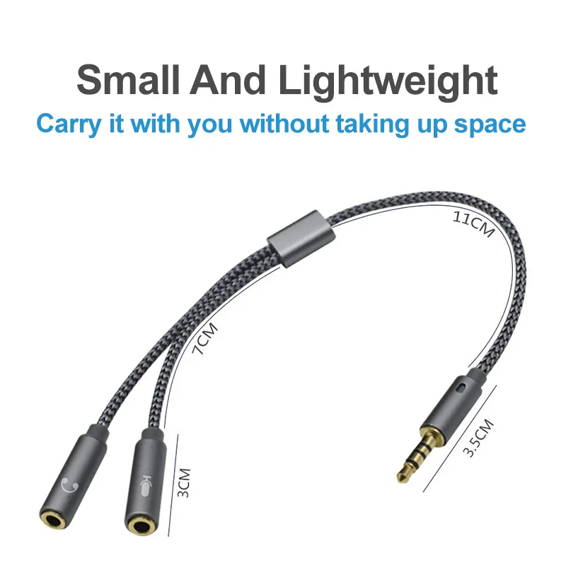 Headset splitter 3.5mm audio m - Esports Gaming Splitter บทวิจารณ์และราคา