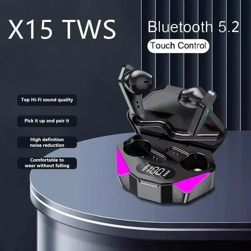 NEW TWS Earphones 5.3 Bluetoot - Esports Gaming Headphones บทวิจารณ์และราคา