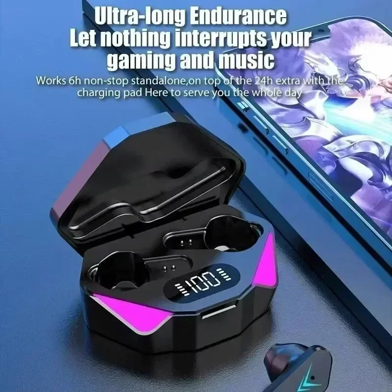 NEW TWS Earphones 5.3 Bluetoot - Esports Gaming Headphones บทวิจารณ์และราคา