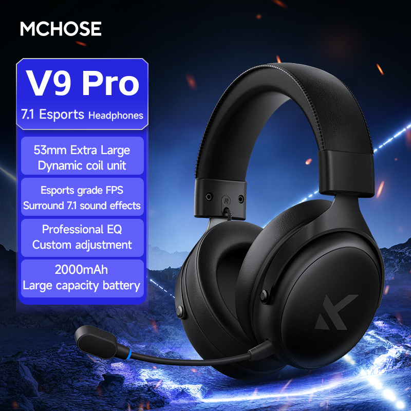 MCHOSE V9 Pro Headset with Mic - Esports Gaming Headphones บทวิจารณ์และราคา