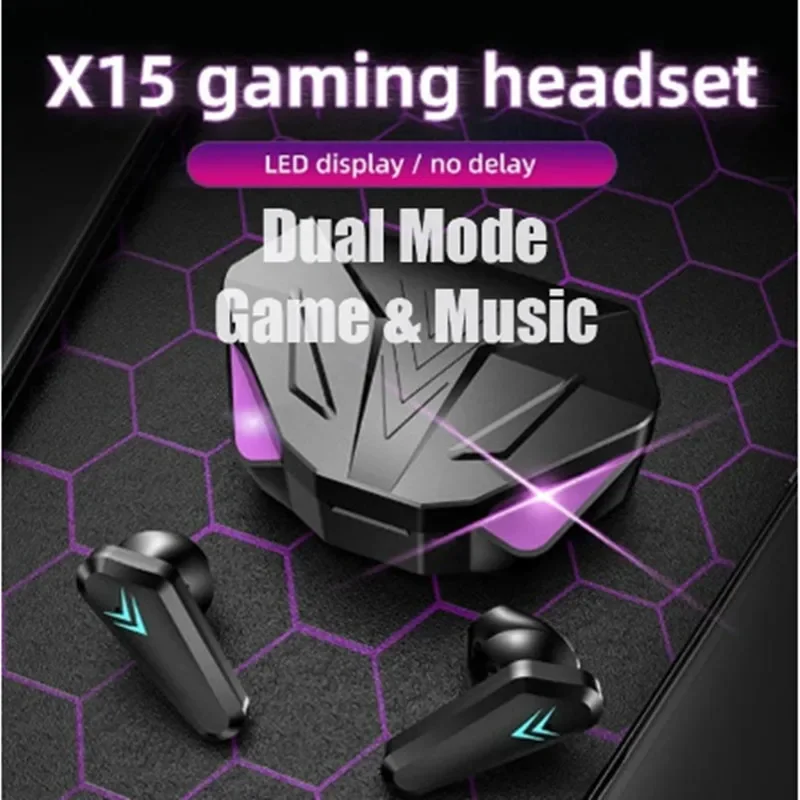 NEW X15 TWS Earphones Bluetoot - Esports Gaming Headphones บทวิจารณ์และราคา