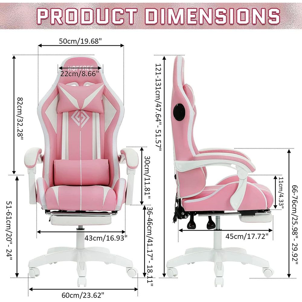 Ergonomic Bluetooth Gaming Cha - Rgb Gaming Chair บทวิจารณ์และราคา