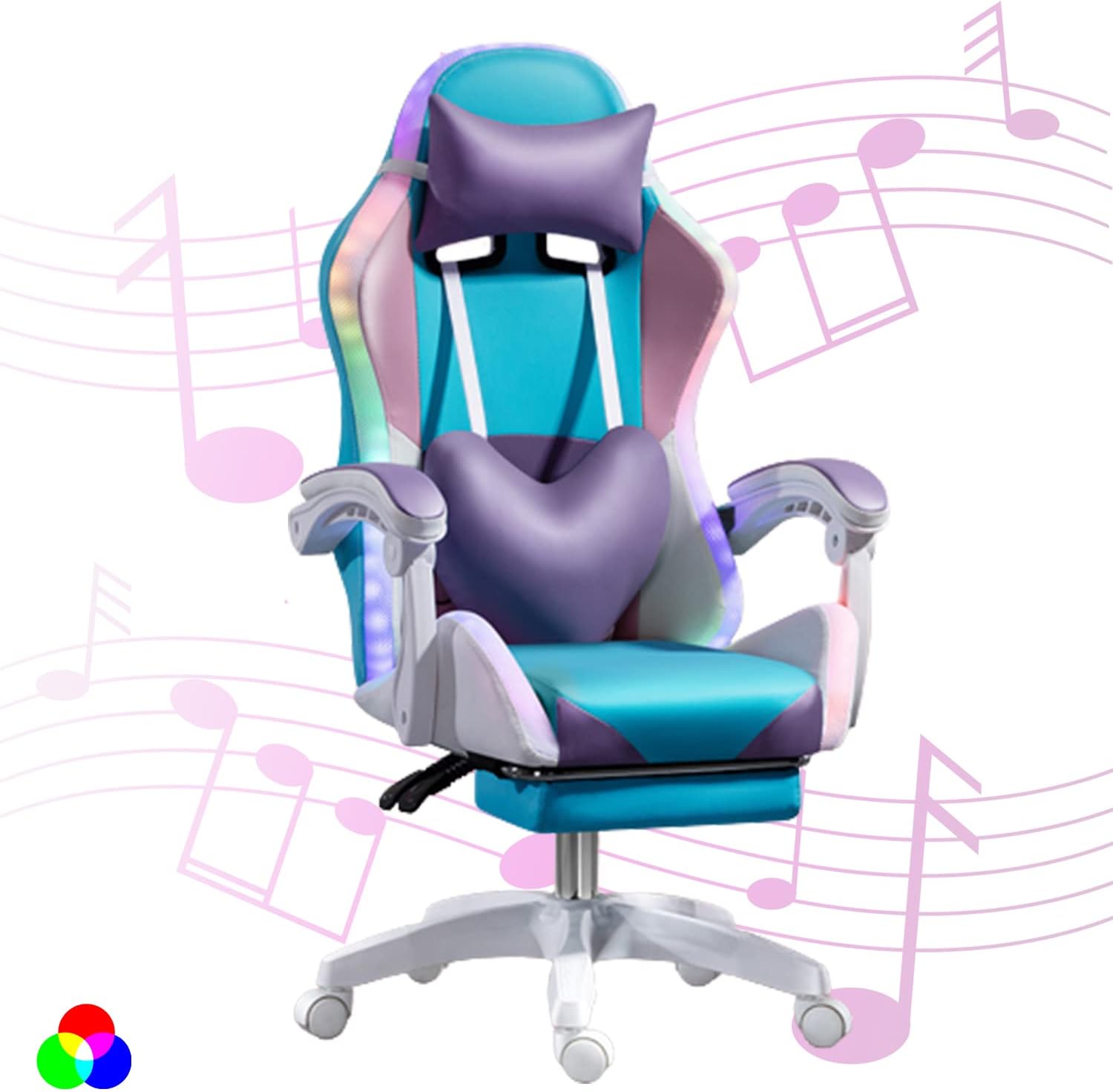 RGB LED Gaming Chair for Adult - Rgb Gaming Chair บทวิจารณ์และราคา