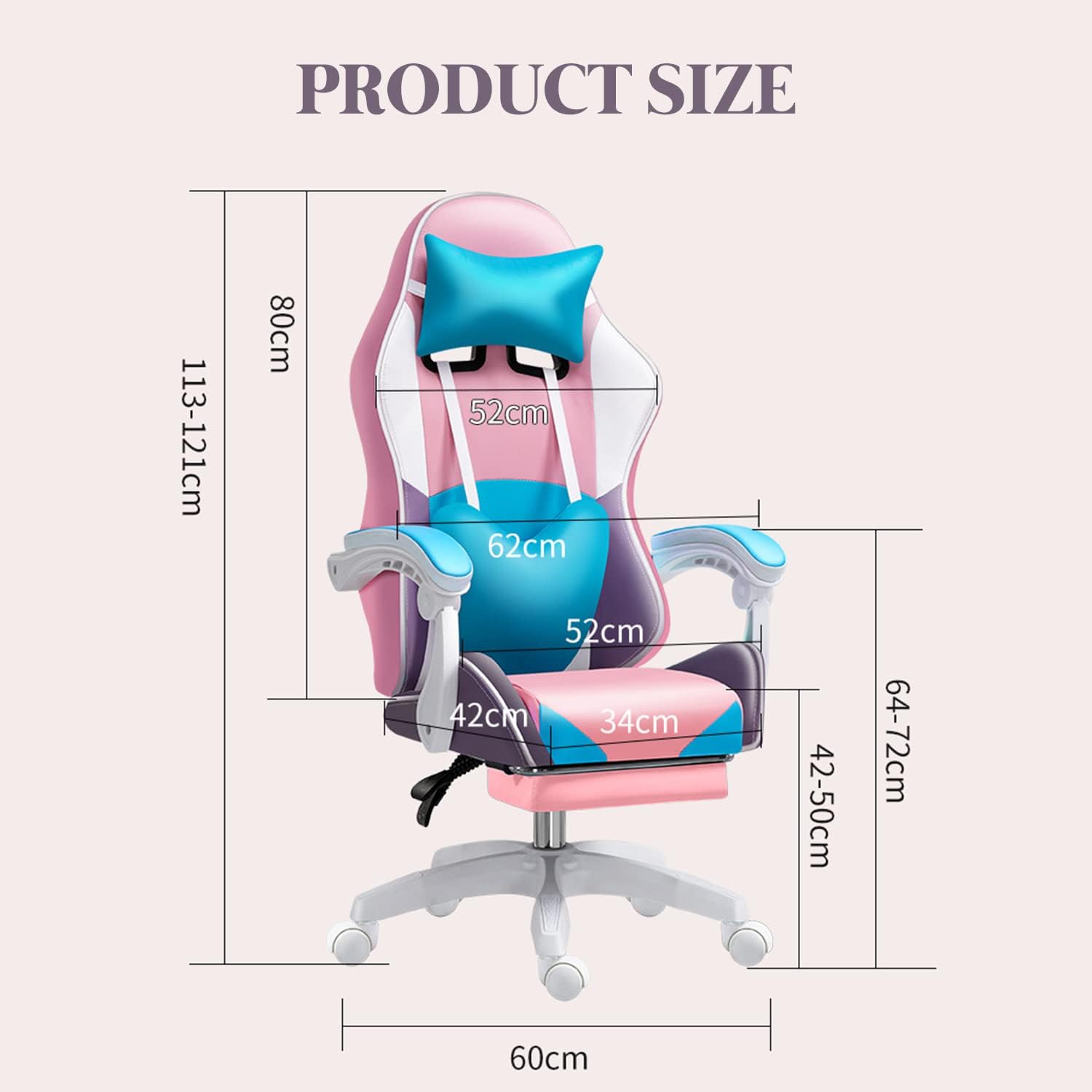 RGB LED Gaming Chair for Adult - Rgb Gaming Chair บทวิจารณ์และราคา